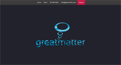 Desktop Screenshot of greatmatter.com